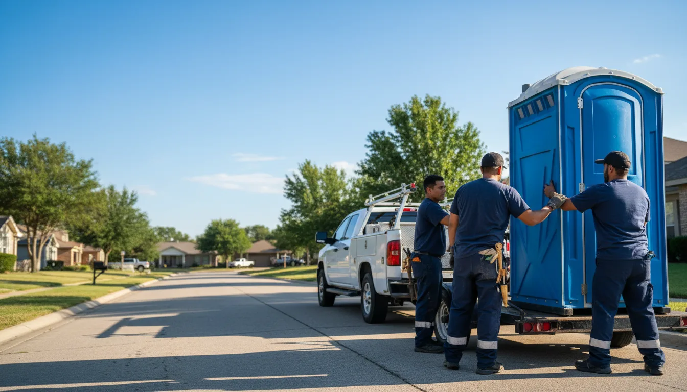 Portable Toilet Rental in Davidson, OK near me
